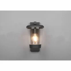 Applique murale Trio-Leuchten Cavado Anthracite, 1 lumière