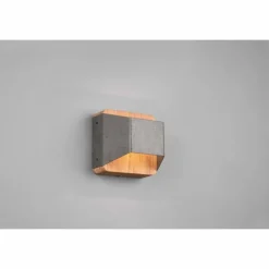 Applique murale Trio-Leuchten Arino LED Brun foncé, Nickel mat, 1 lumière