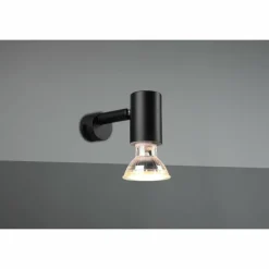 Applique murale Trio-Leuchten Lorenzo Noir, 1 lumière