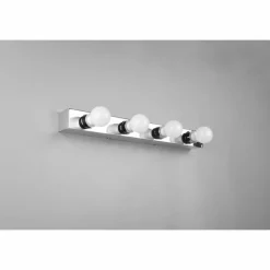 Applique murale Trio-Leuchten Theatro Chrome, 4 lumières