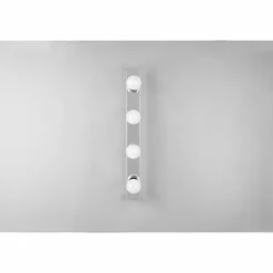 Applique murale Trio-Leuchten Theatro Chrome, 4 lumières