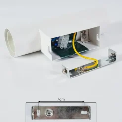 Applique murale Tulla Blanc, 2 lumières