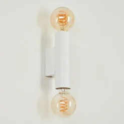 Applique murale Tulla Blanc, 2 lumières