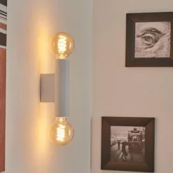 Applique murale Tulla Blanc, 2 lumières