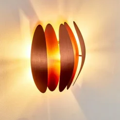 Applique murale Tulpio Cuivre, 2 lumières