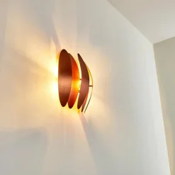 Applique murale Tulpio Cuivre, 2 lumières