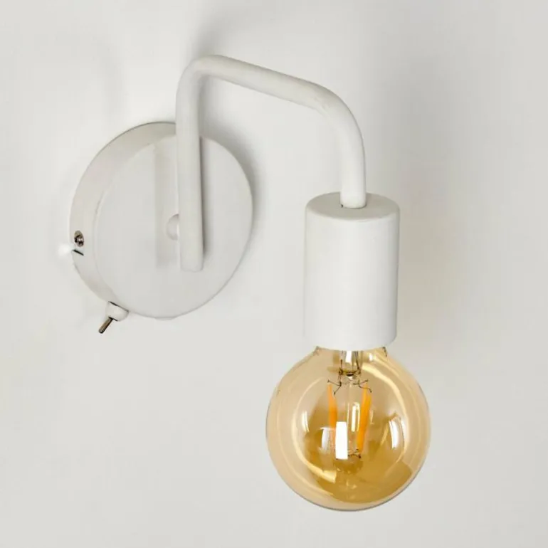 Applique murale Valocolla Blanc, 1 lumière