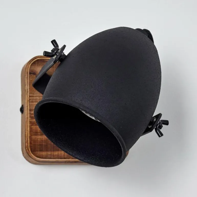 Applique murale Vanuatu Brun, Noir, 1 lumière