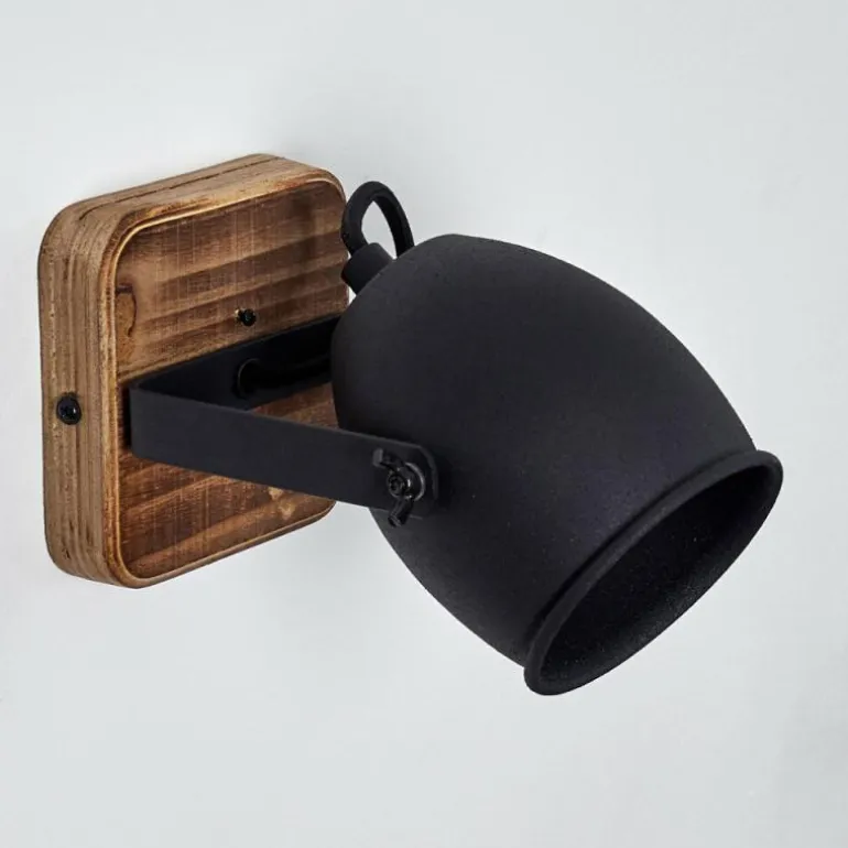 Applique murale Vanuatu Brun, Noir, 1 lumière