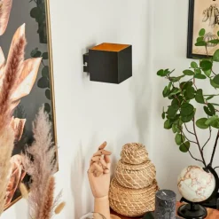 Applique murale Varco Noir, 1 lumière