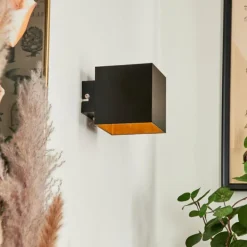 Applique murale Varco Noir, 1 lumière