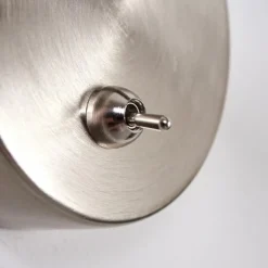 Applique murale Warga LED Nickel mat, 1 lumière