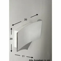 Applique murale Wofi Chrome, 1 lumière