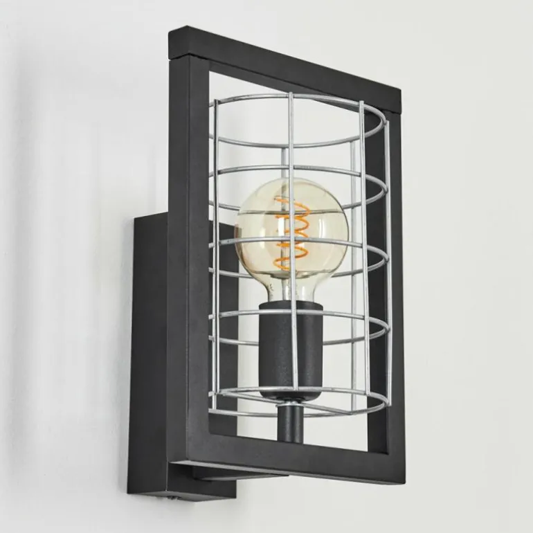 Applique murale Wynyard Noir, 1 lumière