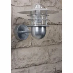 Applique Nordlux Agger Acier inoxydable, Transparent, 1 lumière