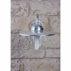 Applique Nordlux Luxembourg Acier inoxydable, Transparent, Zingué, 1 lumière, Détecteur de mouvement