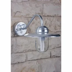 Applique Nordlux Luxembourg Acier inoxydable, Transparent, Zingué, 1 lumière, Détecteur de mouvement