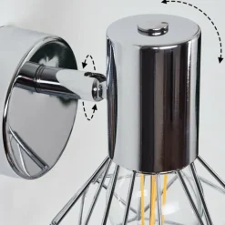 Applique ou plafonnier Globo Chrome, 1 lumière