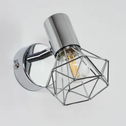 Applique ou plafonnier Globo Chrome, 1 lumière