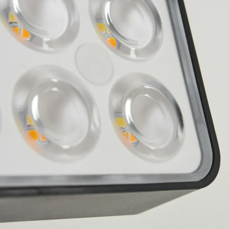 applique solaire Estampes LED Anthracite, 1 lumière, Détecteur de mouvement