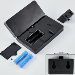 applique solaire Estampes LED Anthracite, 1 lumière, Détecteur de mouvement