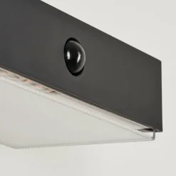 applique solaire Seilhac LED Noir, 1 lumière, Détecteur de mouvement