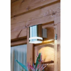 applique solaire Eglo SHINE LED Acier inoxydable, 1 lumière