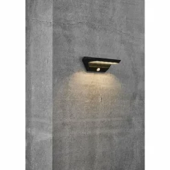applique solaire Nordlux AGENA LED Noir, 1 lumière