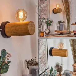 Argea Applique murale, Spot mural Gris, Écru, 1 lumière