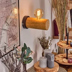 Argea Applique murale, Spot mural Gris, Écru, 1 lumière