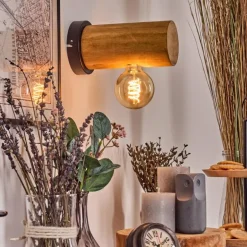 Argea Applique murale, Spot mural Brun, Écru, Noir, 1 lumière