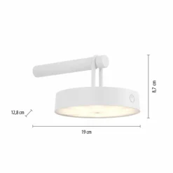 ARMA Suspension Luminaires Leuchten Direkt LED Blanc, 1 lumière