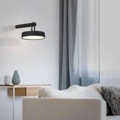 ARMA Suspension Luminaires Leuchten Direkt LED Noir, 1 lumière