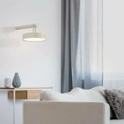 ARMA Suspension Luminaires Leuchten Direkt LED Gris, 1 lumière