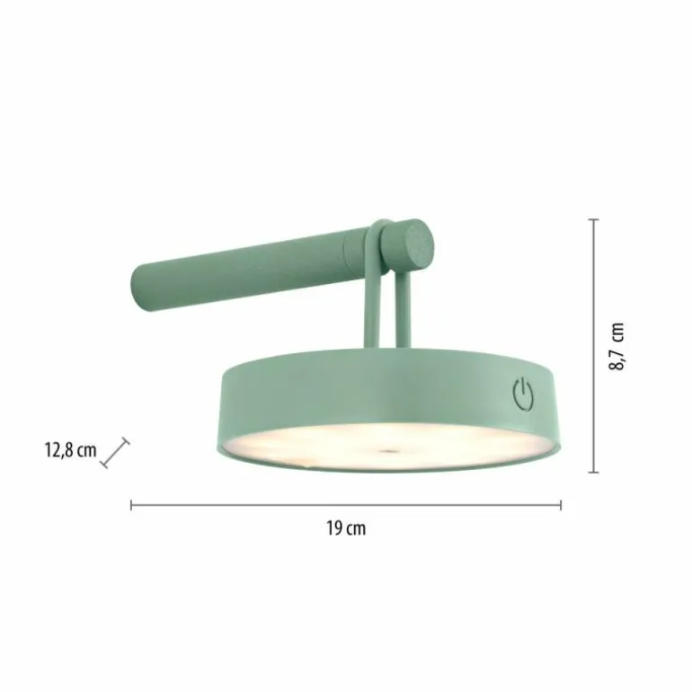ARMA Suspension Luminaires Leuchten Direkt LED Vert, 1 lumière