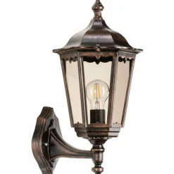 Arrach Applique murale Luminaires LCD Cuivre, Noir, 1 lumière