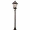 Arrach Lampadaire Luminaires LCD Cuivre, Noir, 1 lumière