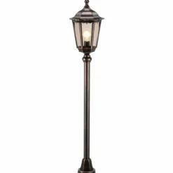 Arrach Lampadaire Luminaires LCD Cuivre, Noir, 1 lumière