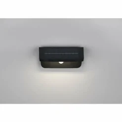 Atico Applique murale Luminaires Reality LED Noir, 1 lumière, Détecteur de mouvement