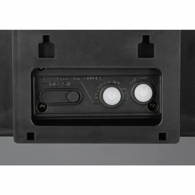 Atico Applique murale Luminaires Reality LED Noir, 1 lumière, Détecteur de mouvement