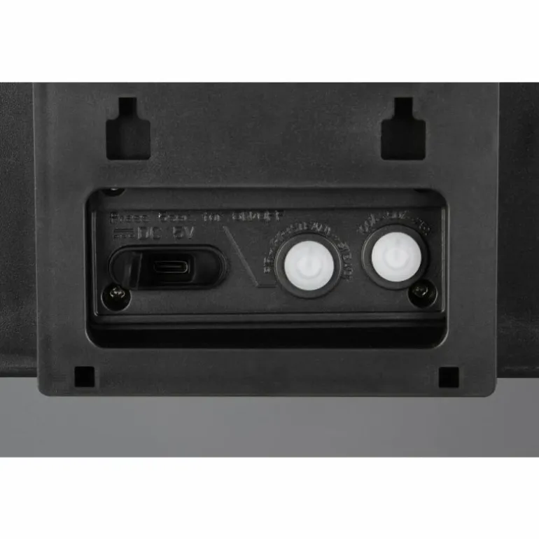 Atico Applique murale Luminaires Reality LED Noir, 1 lumière, Détecteur de mouvement