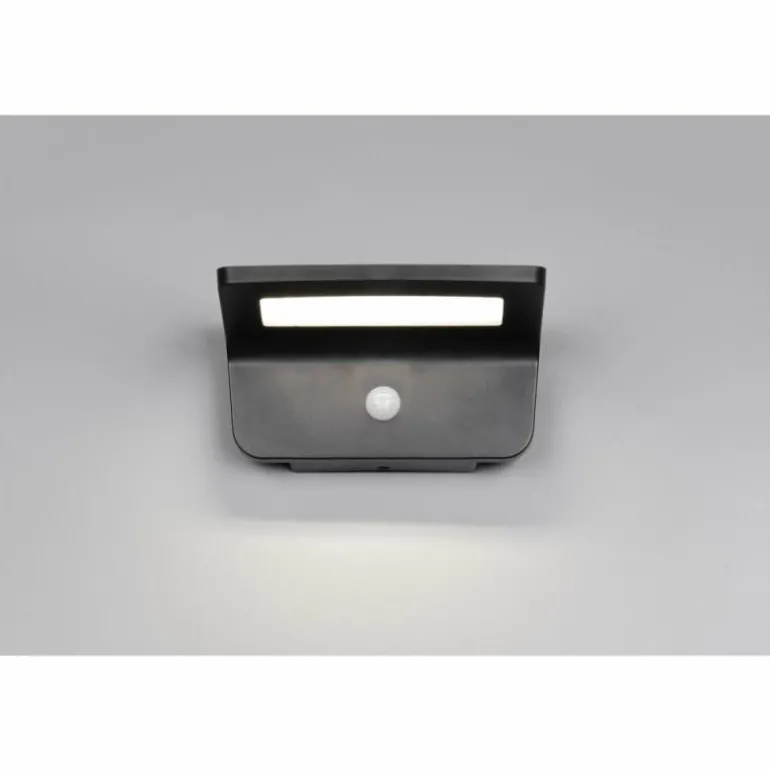 Atico Applique murale Luminaires Reality LED Noir, 1 lumière, Détecteur de mouvement