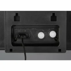 Atico Applique murale Luminaires Reality LED Noir, 1 lumière, Détecteur de mouvement