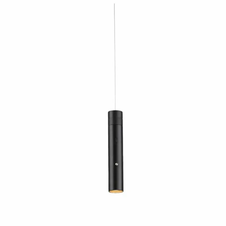 ATTACH Suspension Luminaires Leuchten Direkt LED Noir, 1 lumière