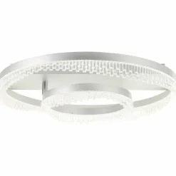 Aurora Plafonnier Luminaires Brilliant LED Argenté, 1 lumière, Télécommandes
