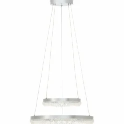 Aurora Suspension Luminaires Brilliant LED Argenté, 1 lumière, Télécommandes