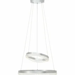 Aurora Suspension Luminaires Brilliant LED Argenté, 1 lumière, Télécommandes
