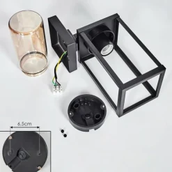 Avete Lampe murale d´extérieur Noir, 1 lumière