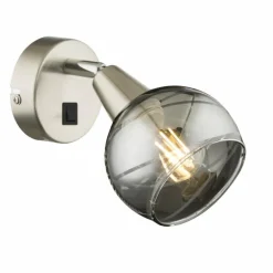 Ball Plafonnier Luminaires Globo Lighting Nickel mat, 1 lumière
