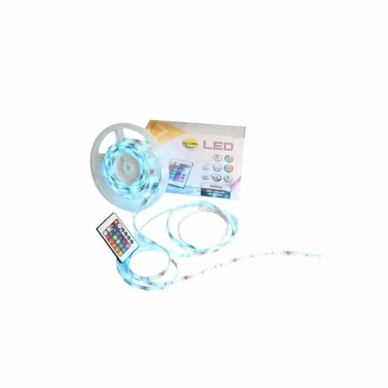 Bande LED Globo, 150 lumières, Changeur de couleurs